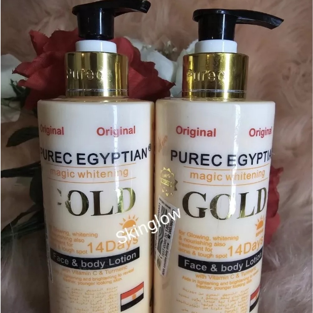 Gold Cream Moisturizer with Luxurious Body Oil